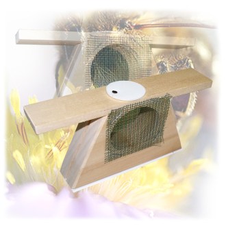 Wooden queen introduction cage